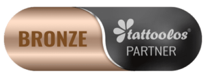 Logo des Bronze-Pakets für tattoolos-Partner